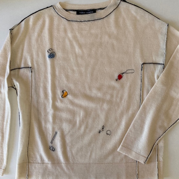 Yoshi Kondo fine wool sweater - Picture 10 of 11